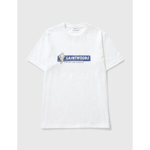 Saintwoods Forward White Graphic T-shirt Made in  Canada Mens Small